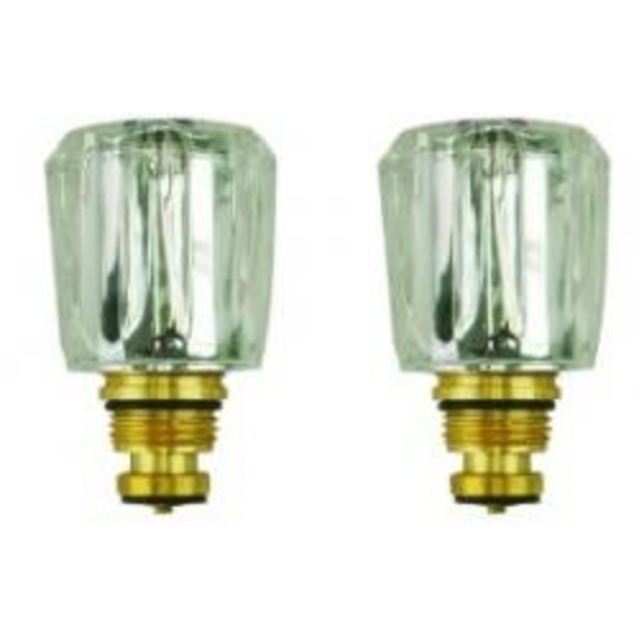 Set Kraanbovendelen Transp.1/2''K/W