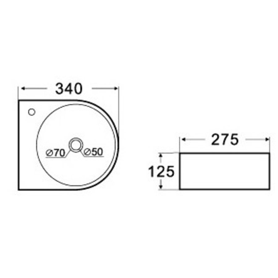 Wiesbaden Erato fontein 340x275x120 wit