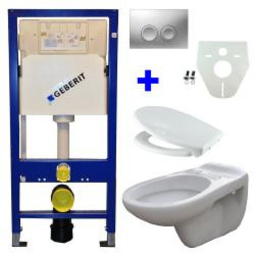 Geberit UP 100 + Neptunus WC +Ultimo zitt + Delta 21 matchr 