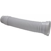 Flexibele uittrekbare closetaansluitstuk 110/103 wit