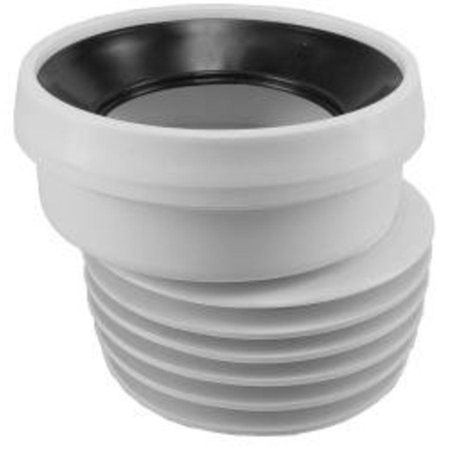 Closet-aansluitstukken 110x100 wit Offset