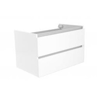 Wiesbaden Vision onderkast+2 laden 80x46 wit