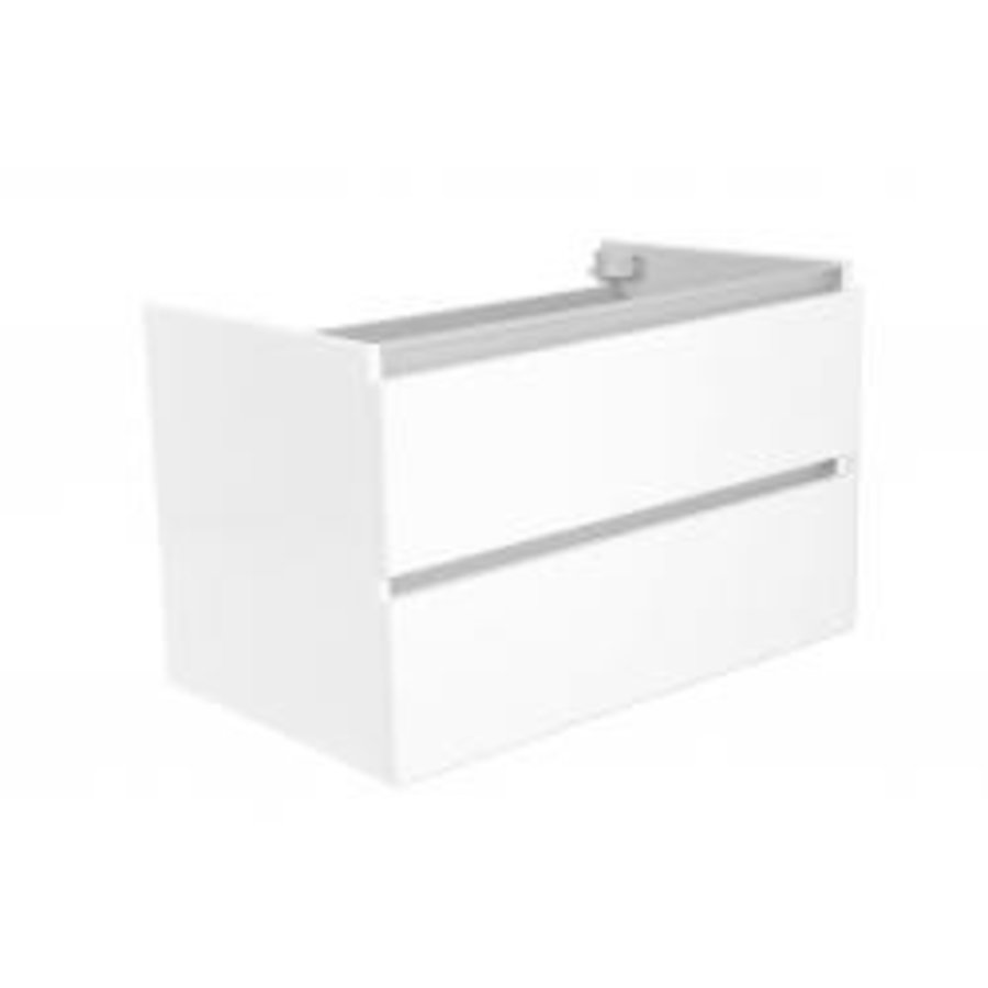 Wiesbaden Vision onderkast+2 laden 80x46 wit
