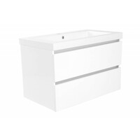 Wiesbaden Vision onderkast+2 laden 80x46 wit