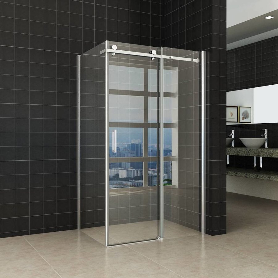 Douchecabine schuifdeur 120x90x200 cm 8 mm glas met NANO coating