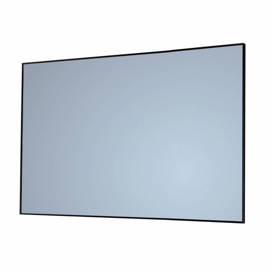 Badkamerspiegel Sanicare Q-Mirrors 60x70x2cm Zwart