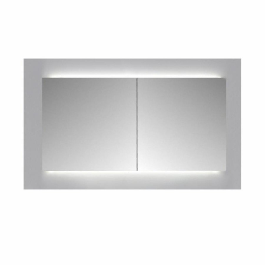 Spiegelkast Sanicare Qlassics Ambiance 70 cm 2 Deuren Schots-Eiken