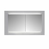 Sanicare Spiegelkast Sanicare Qlassics Ambiance 70 cm 2 Deuren Grey-Wood