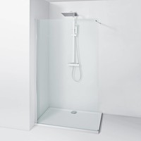 Inloopdouche Allibert Lago 100x195cm Veiligheidsglas 8mm Antikalk