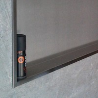 Inbouwnis LoooX boX 90x30x7 cm RVS