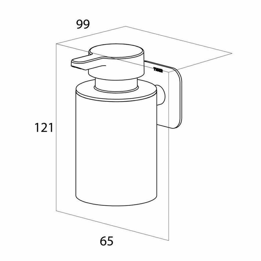 Zeepdispencer Tiger Colar RVS Gepolijst