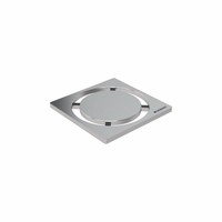 Putrooster Geberit Design voor Vloerput Douche Rond 8x8cm RVS