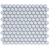 The Mosaic Factory Mozaïek Barcelona 26x30 cm Geglazuurd Porselein Hexagon Glanzend Zacht Blauw (Prijs Per m2)