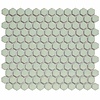 The Mosaic Factory Mozaïek Barcelona 26x30 cm Geglazuurd Porselein Hexagon Glanzend Licht Groen (Prijs Per m2)