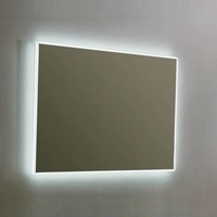 Spiegel Sanilux Mirror Infinity Aluminium met LED Verlichting en  Touch Sensor (alle maten)