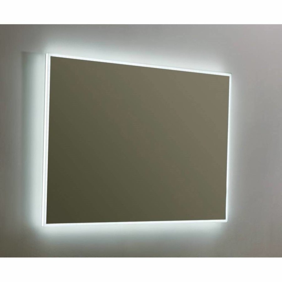 Spiegel Sanilux Mirror Infinity Aluminium met LED Verlichting en  Touch Sensor (alle maten)