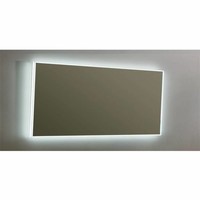 Spiegel Sanilux Mirror Infinity Aluminium met LED Verlichting en  Touch Sensor (alle maten)