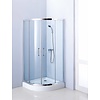 Aqua Royal Douchecabine kwartrond 90x90x192 cm met schuifdeur