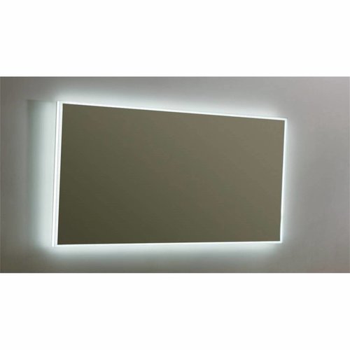 Spiegel Sanilux Mirror Infinity 140x70x4,5 cm Aluminium met LED Verlichting en Schakelaar 