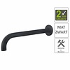 Boss & Wessing AQS Wastafelkraan Uitloop Rond 31.3 cm Mat Zwart