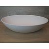 Luca Sanitair Waskom Luca Sanitair Ovaal 57x40x14cm Solid Surface 8mm Dik Mat Wit