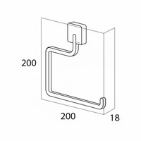 Toiletrolhouder Tiger Impuls RVS