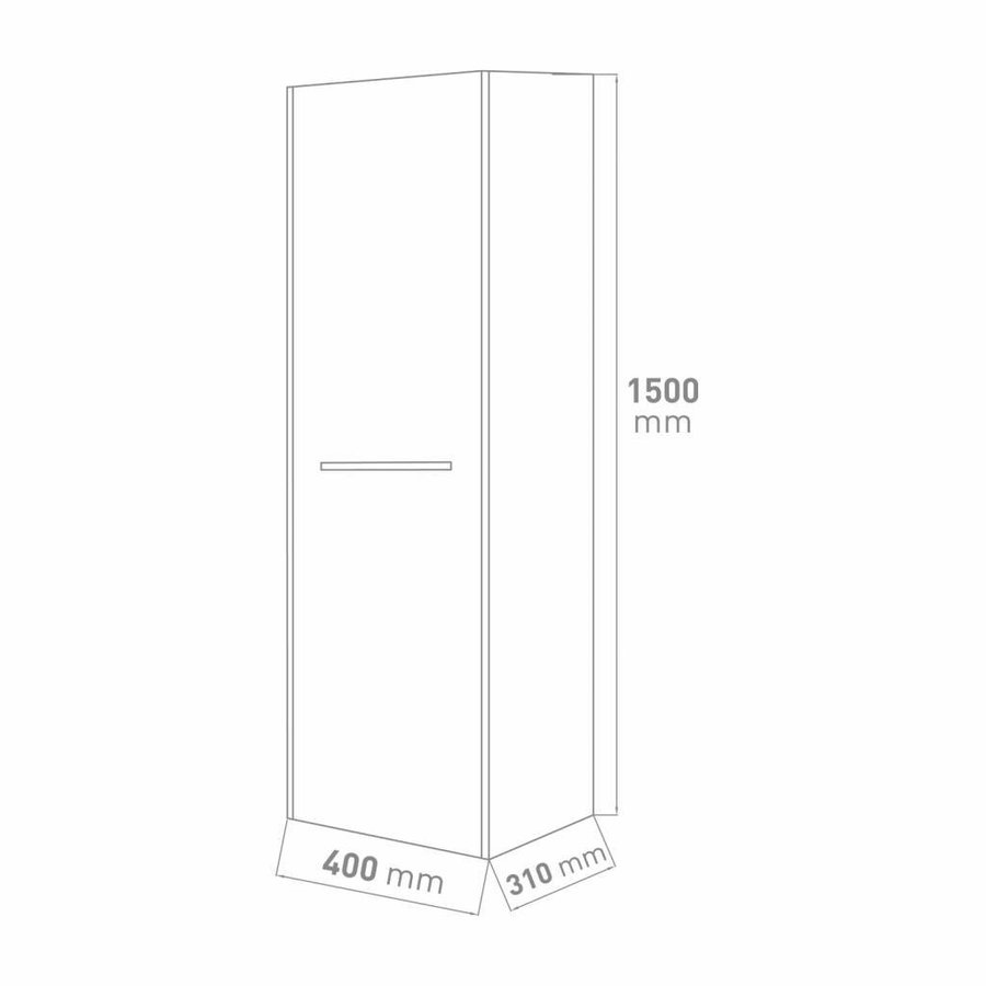 Badkamermeubelset Go By Van Marcke Selena 120cm Softclose Met Spiegel Wit