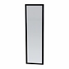 Sanitop Spiegel Topa Silhouette 25x80x2.5 cm Aluminium Zwart