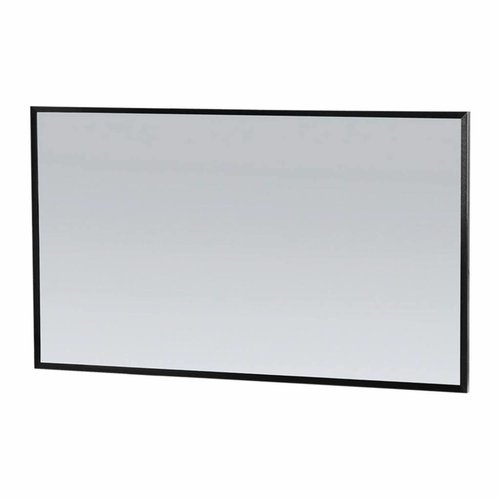 NIET MEER LEVERBAAR Spiegel Sanitop Silhouette 120x70x2.5 cm Aluminium Zwart 