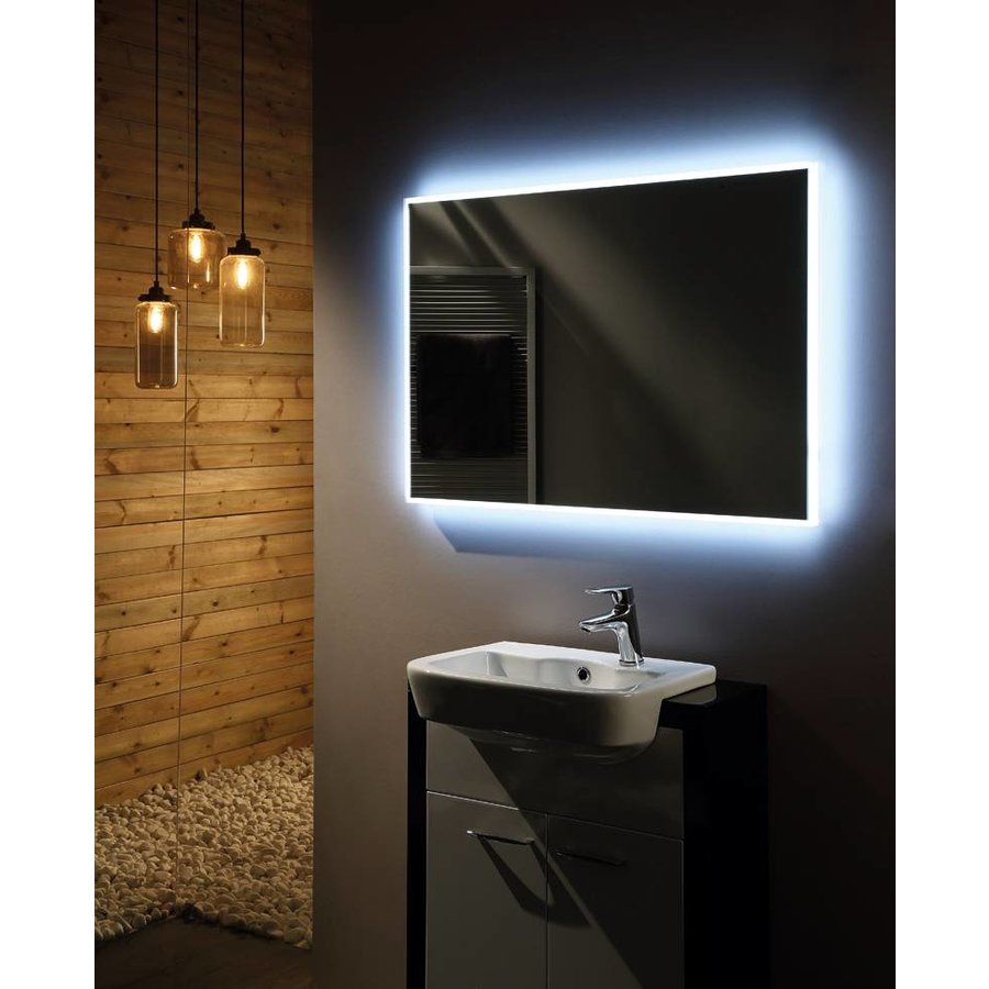 Spiegel Infinity 100 cm met led verlichting en schakelaar