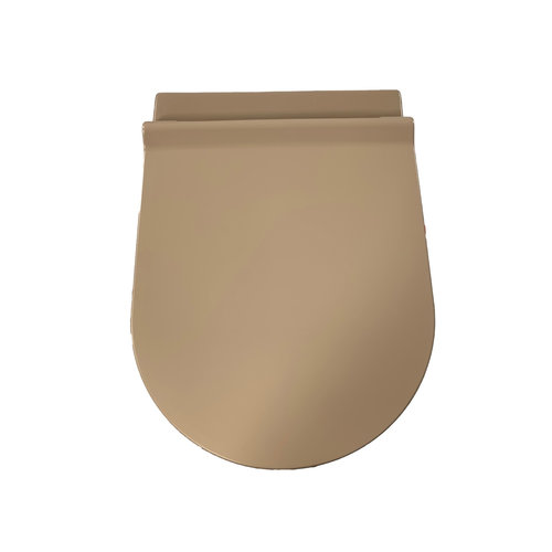 Toiletzitting Salenzi Form Slim Mat Taupe 