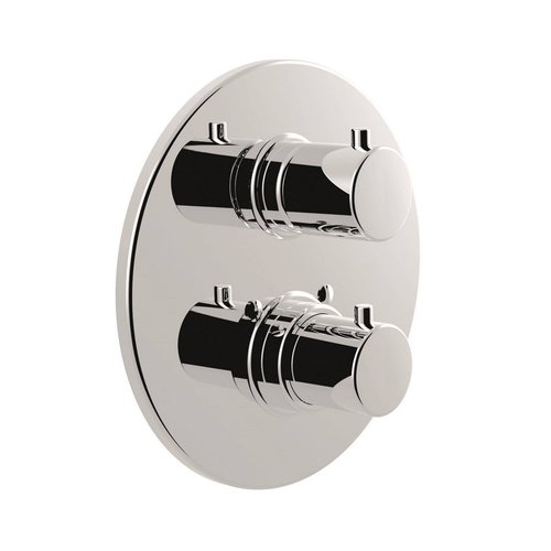 Douchekraan Sanimex Giulini Thermostatisch 2-weg Rond Chroom (Incl. Inbouwdeel) 