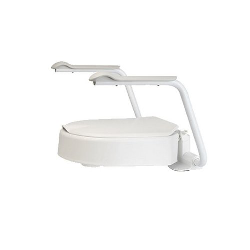 Toiletverhoger Etac Hi-Loo Vastgemonteerd met Armsteunen 10 cm Wit 