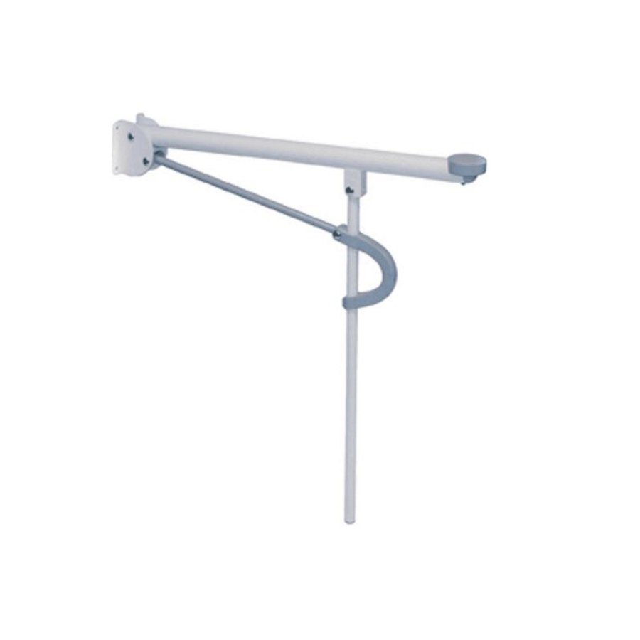 Toiletarmsteun Etac Optima L 73,5x11 cm Wit (draagvermogen tot 150 kg)