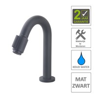 Toiletkraan Boss & Wessing Exclusive Opbouw 1/2' Mat Zwart