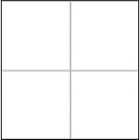 Wandtegel 15X15 Hoogglans Wit (prijs per m2)