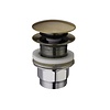 Salenzi Clickwaste Salenzi Giro Gegalvaniseerd Geborsteld Messing Goud 66 mm