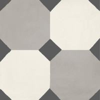 Portugese Vloertegel Jos Hidro 8 Side Black 19.7x19.7 cm (prijs per m2)