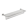 Dubbele Handdoekhouder Sapho X-Steel met Plankopslag 65 cm RVS