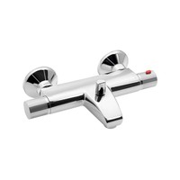 Opbouw Badkraan Sapho Action Thermostaat 2-knop 12.4 cm Chroom