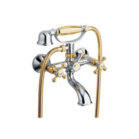 Badmengkraan Sapho Antea met Handdouche 2-knop 11 cm Chroom / Goud