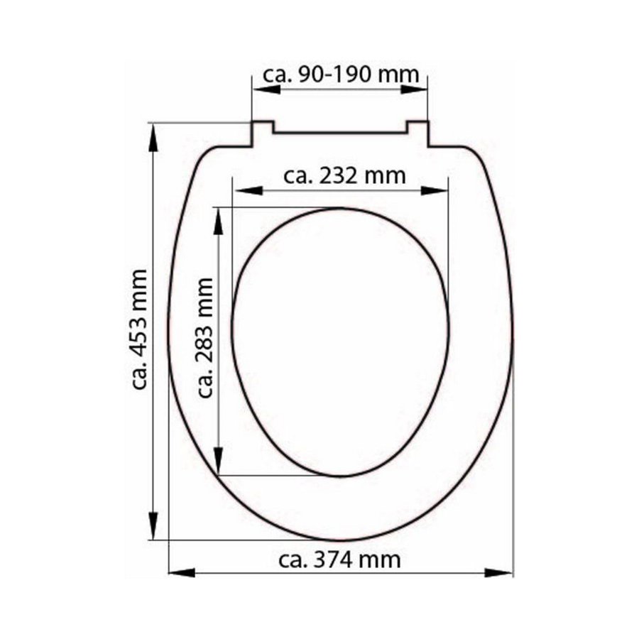 Toiletzitting Schutte Beige Duroplast Met Soft Close En Quick Release Gelakt Beige