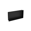 Inbouwnis Plieger Inbox Wand Met Flens 60x30x7.5cm Waterproof Zwart