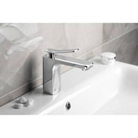 Wastafelmengkraan Sapho Jumper 1-Hendel Uitloop Recht 17.2 cm Chroom