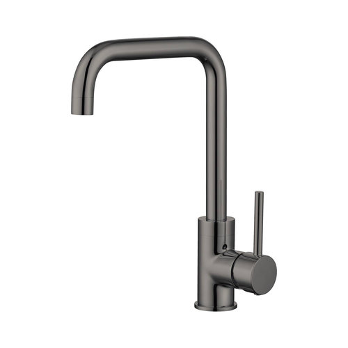 Keukenmengkraan Best Design Albi Uitloop Gebogen 31.7 cm 1-hendel Gunmetal 