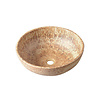 Sapho Waskom Sapho Priori Rond 42x15 cm Keramiek Patroon Bruin