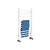 Sapho Handdoekradiator Sapho Metro Recht 60x151 cm Wit