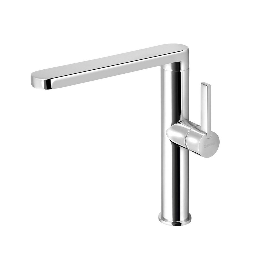 Wastafelmengkraan Sapho Stork 1-hendel Uitloop Recht 27.3 cm Chroom