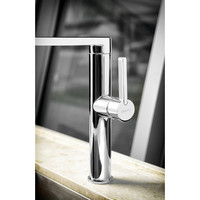 Wastafelmengkraan Sapho Stork 1-hendel Uitloop Recht 27.3 cm Chroom