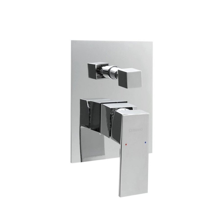 Douchekraan Inbouw Sapho Latus Mengkraan Afbouwdeel 2-weg Chroom (incl. inbouwdeel)